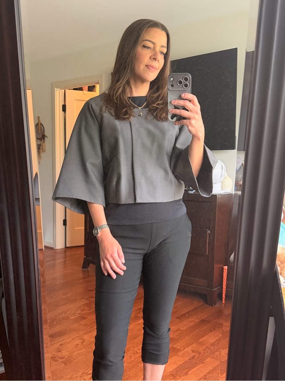 Chloe Blazer With 3/4 Sleeve